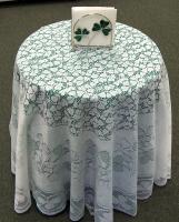 SHAMROCK LACE TABLE CLOTH